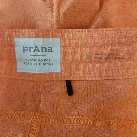 prAna Womens Ebelie Boardshorts Orange Size Small - Picture 6 of 8